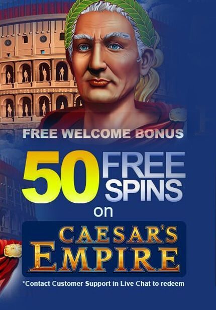 Get 50 Free Spins On Caesar's Empire Slots At Yebo Casino