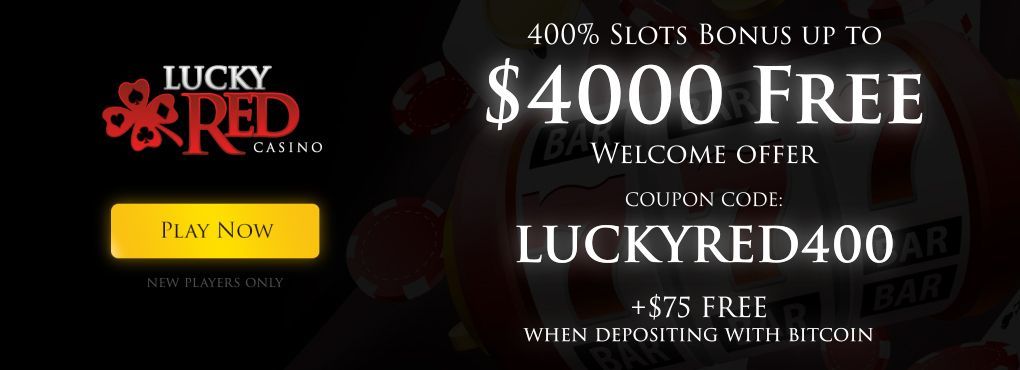 Three Great Bonuses at Lucky Red Casino